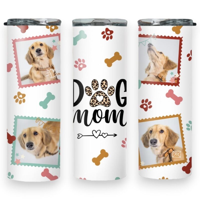Dog Mom Personalised Tumbler