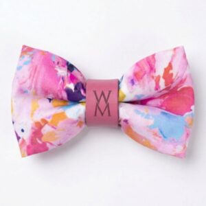 Paint Me Wild Bow Tie. Bow Ties. Handmade pet accessory by Wild Mongoo Pet, George, South Africa.
