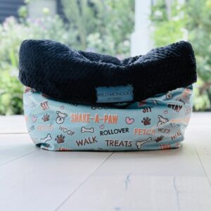 Good Boy/Girl Pet bed. Beds. Handmade pet accessory by Wild Mongoo Pet, George, South Africa.