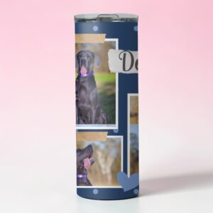 Blue Dog Mom Personalised Tumbler