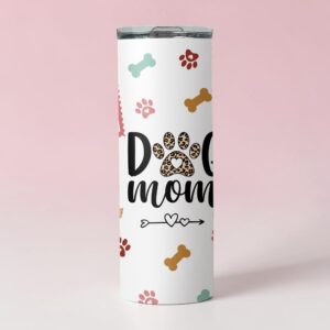 Dog Mom Personalised Tumbler